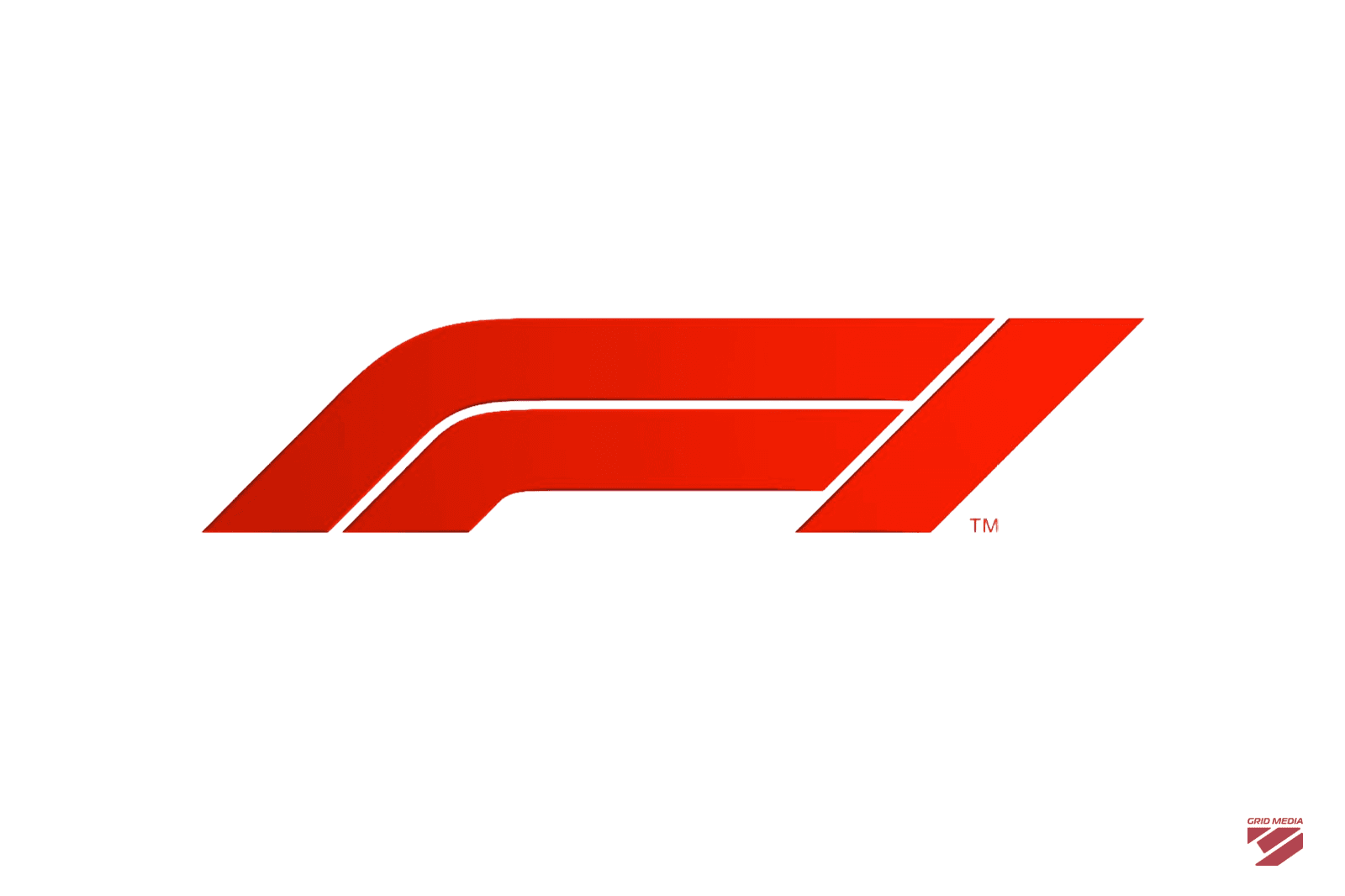 Digital-first geometric F1 logo introduced for 2018 season 2018–Present minimalist F1 logo by Wieden+Kennedy